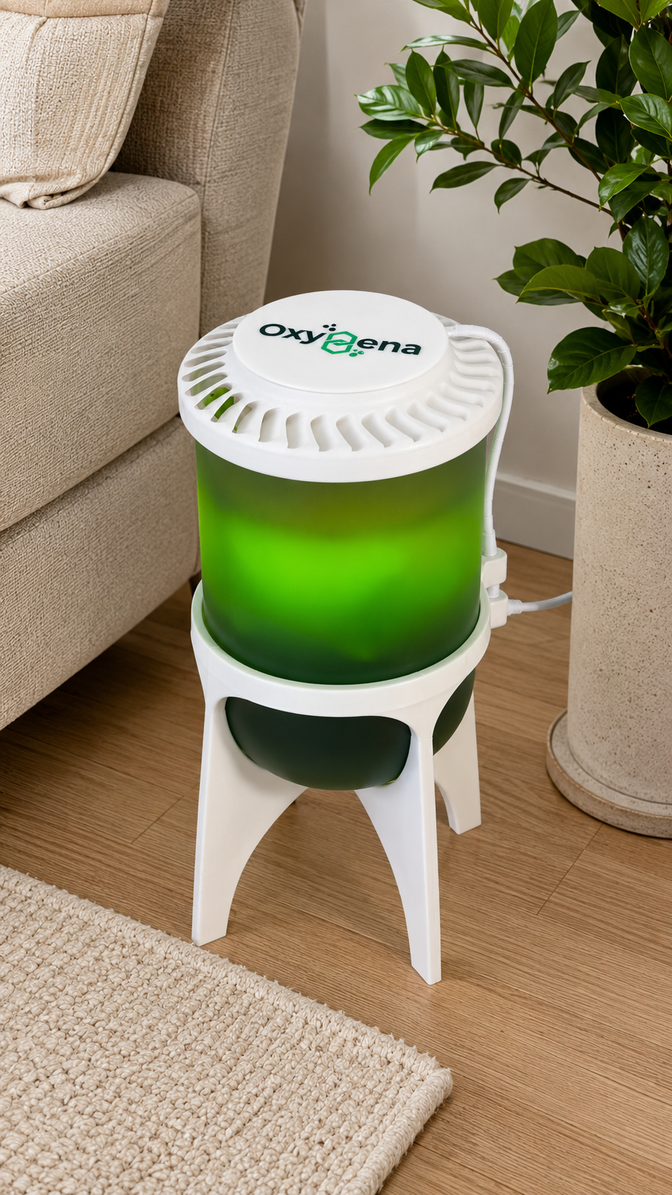 Oxygena - очиститель воздуха с биореактором